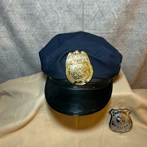 Spirit Of Halloween | Other | Vintage Y2k Police Costume Hat And Badge ...